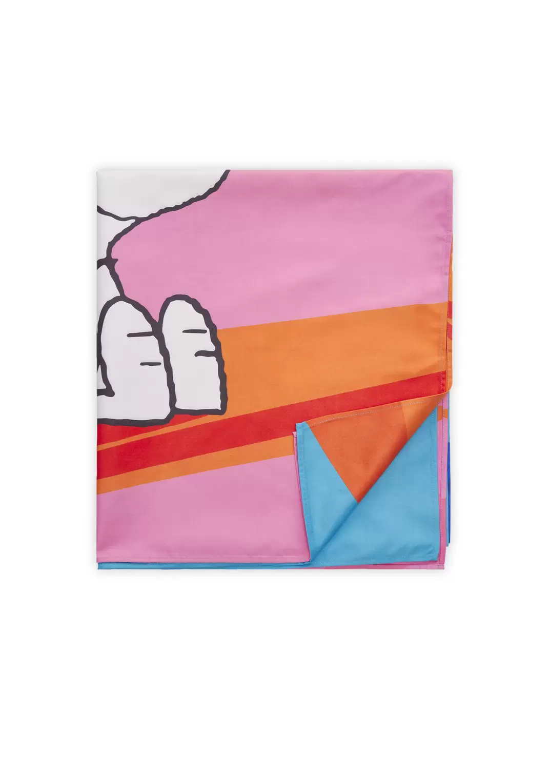 Handtuch mit  Snoopy-Strand-Motiv