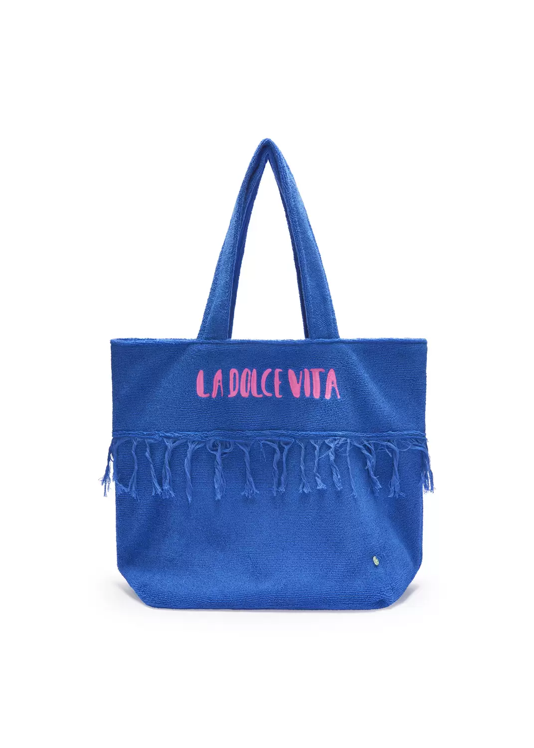 SHOPPER COTTON FROTTEE FRINGES AND