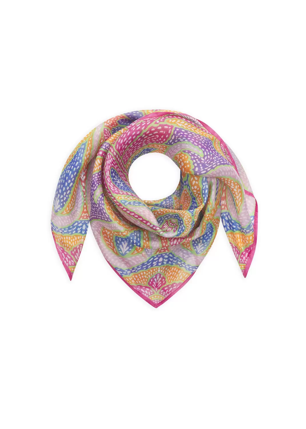 3ER PACK - PRINTED SQUARE SILK PAIS