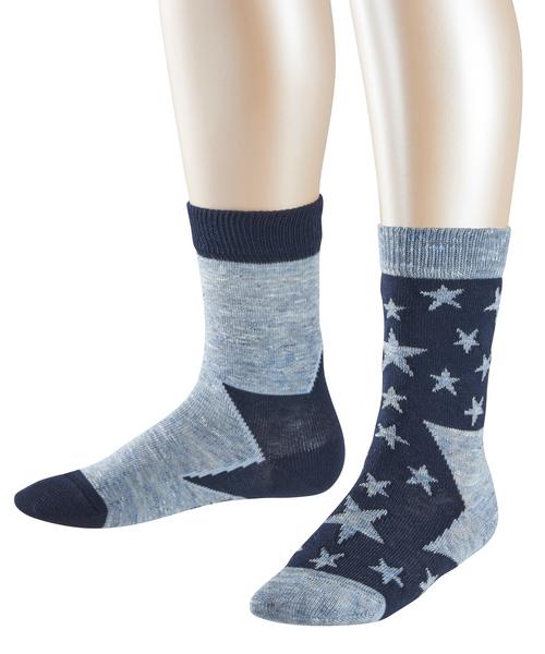Socken Melange Star 2-Pack