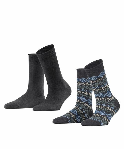 Socken Fair Isle 2-Pack