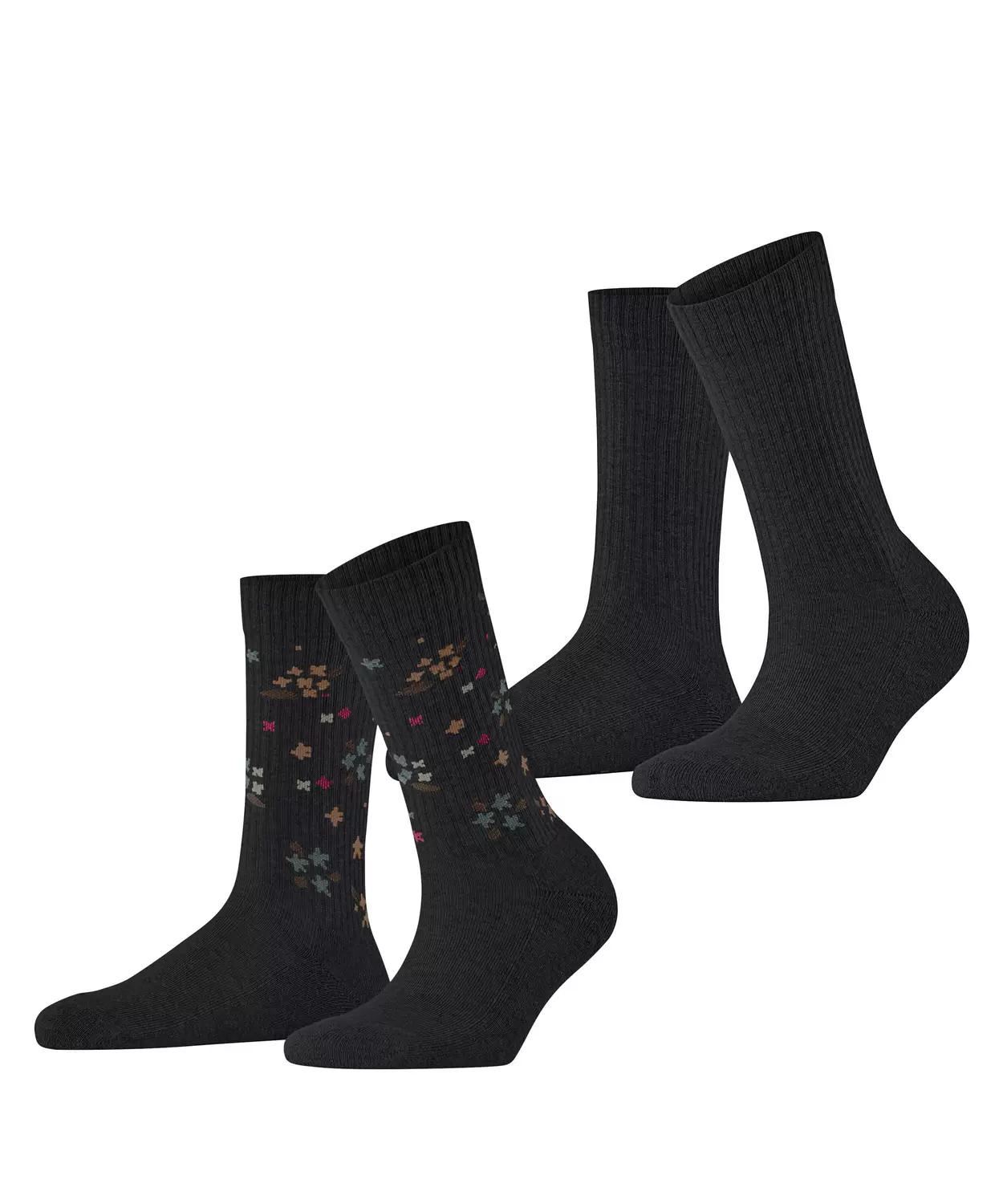 Esprit Flower Rib 2-Pack Damen