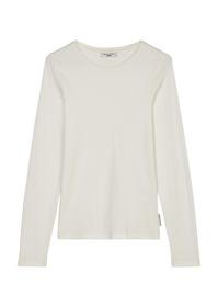 Rundhals-Longsleeve slim