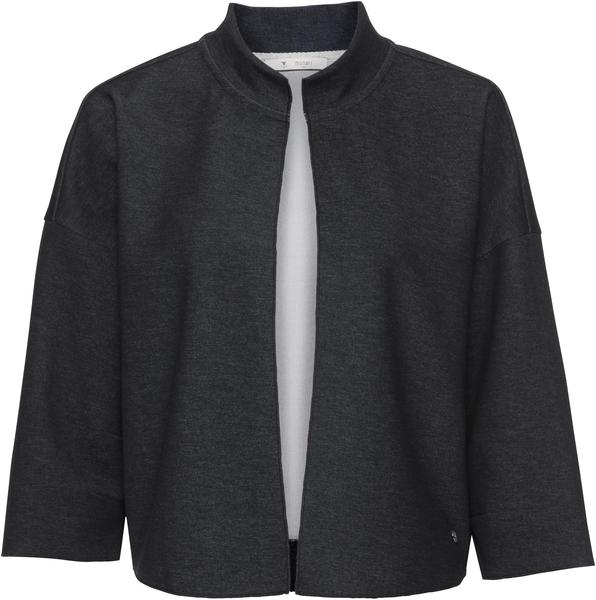 kurz geschnittener Doubleface-Überwurf mit Stehkragen