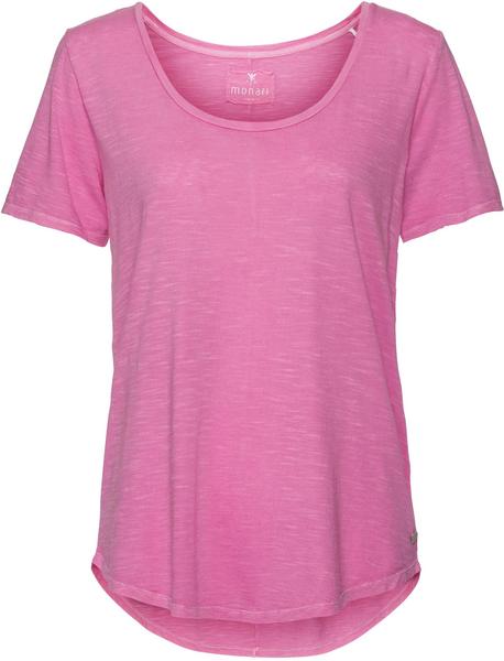 Basic-Shirt mit hochwertigem Flammgarn