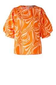 Bluse im Allover-Print