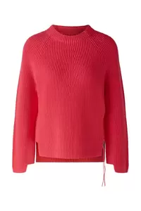 RUBI Pullover mit Reißverschluss, in reiner Baumwolle