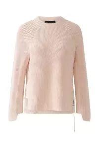RUBI Pullover mit Reißverschluss, in reiner Baumwolle