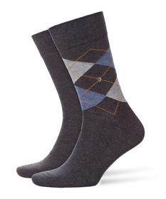 Burlington Everyday Argyle Mix 2-Pack Herren