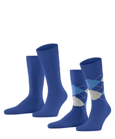 Burlington Everyday Argyle Mix 2-Pack Herren