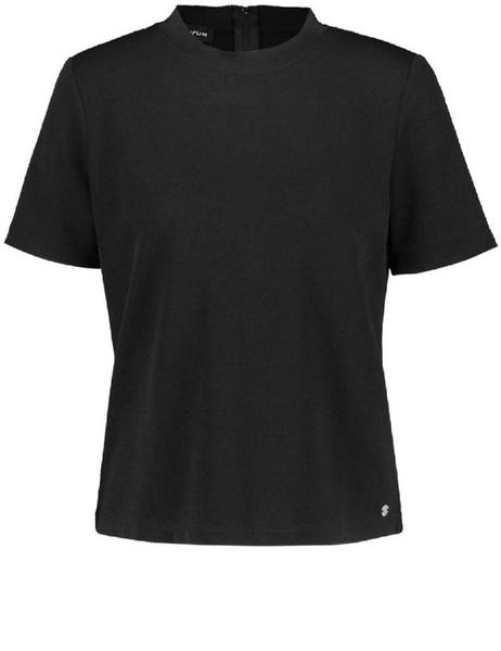 BLUSE 1/2 ARM - 01100/BLACK