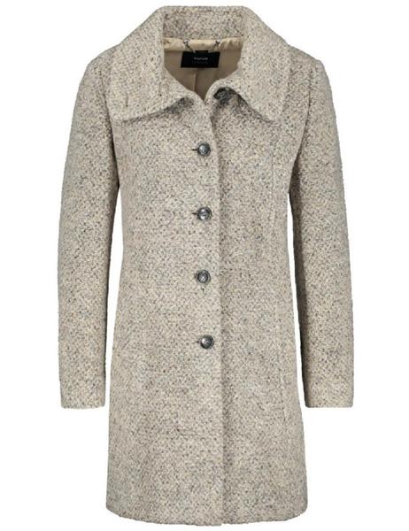 MANTEL WOLLE - 09011/CAMEL BICOLOR