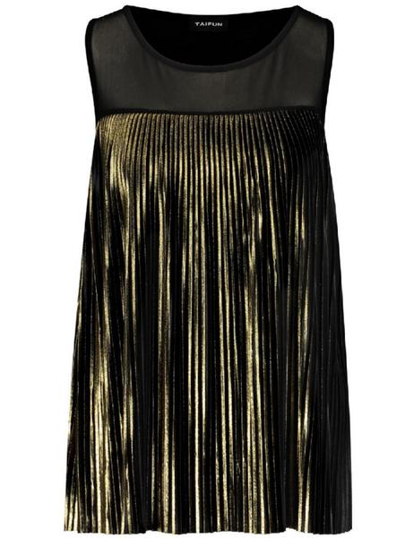 TOP GEWIRKE - 01102/BLACK GEMUSTERT