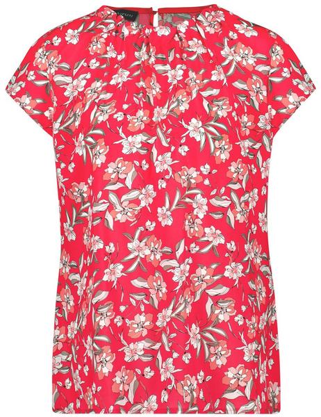 BLUSE 1/2 ARM - 03092/PARADISE PINK GEMUSTERT