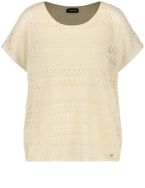 PULLOVER 1/2 ARM - 09090/LINEN