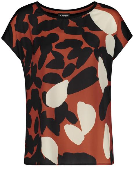 T-SHIRT 1/2 ARM - 07072/KURKUMA GEMUSTERT