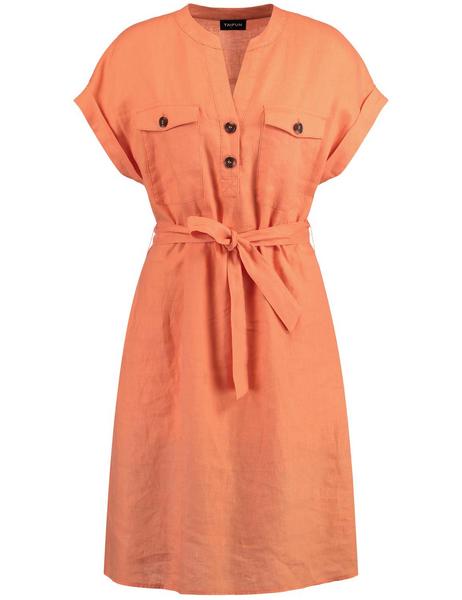 KLEID GEWEBE - 06370/PAPAYA