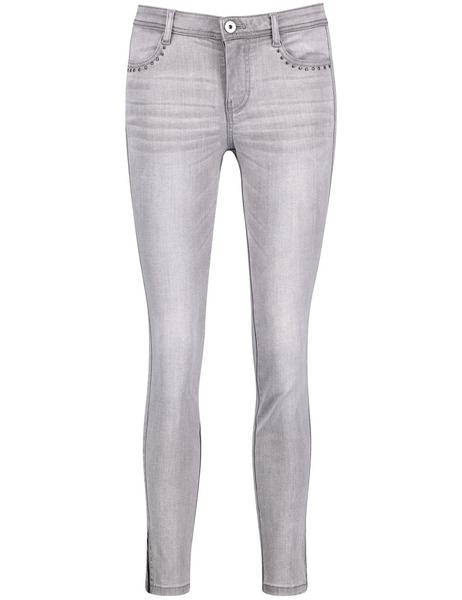HOSE JEANS VERKUERZT SUPERSKINNYTS - 02979/GREY DE
