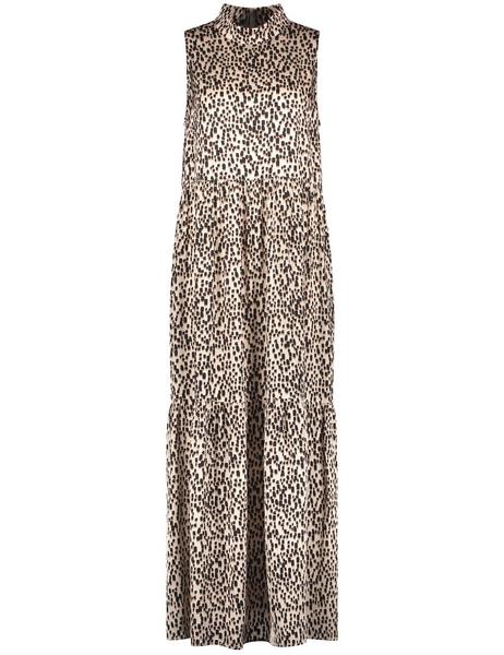 KLEID GEWEBE - 09352/OATMEAL GEMUSTERT