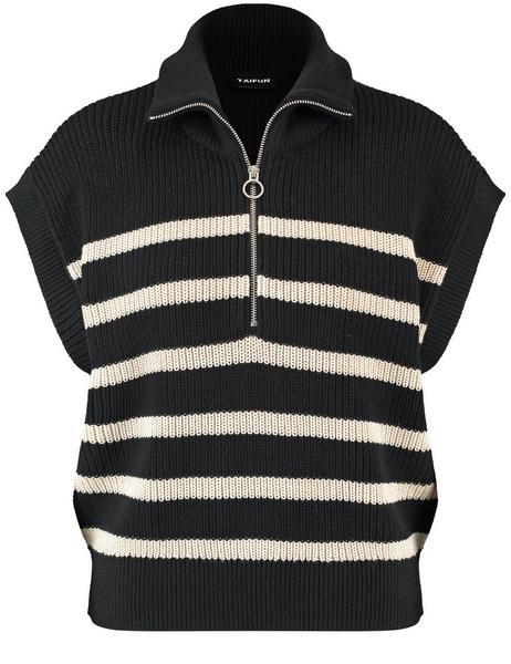 PULLUNDER - 01103/BLACK/OATMEAL RINGEL