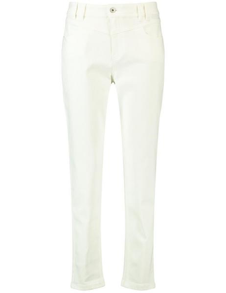 HOSE JEANS VERKUERZT BOYFRIEND - 09700/OFFWHITE