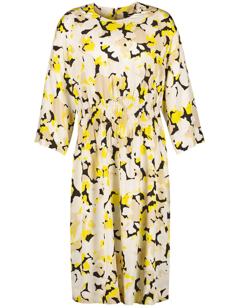 KLEID GEWEBE - 09462/ROASTED HAZEL GEMUSTERT