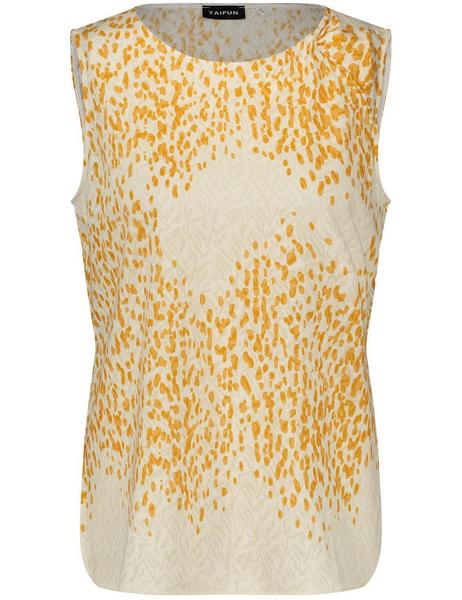 TOP GEWIRKE - 09452/LIGHT CREME GEMUSTERT