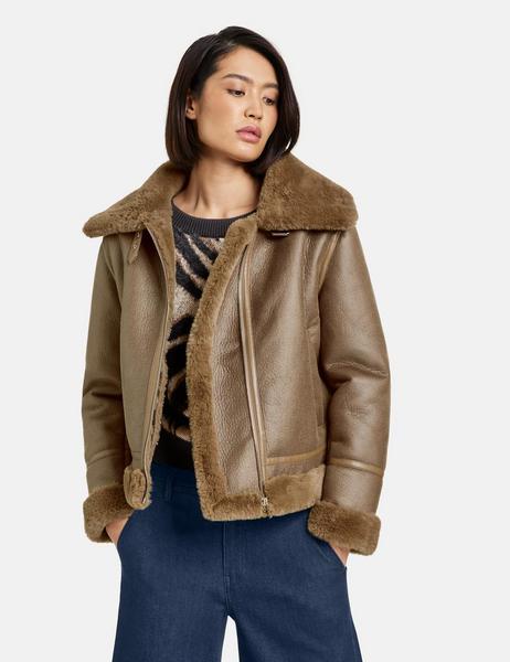 OUTDOORJACKE NICHT W - 07380/WARM MAROON