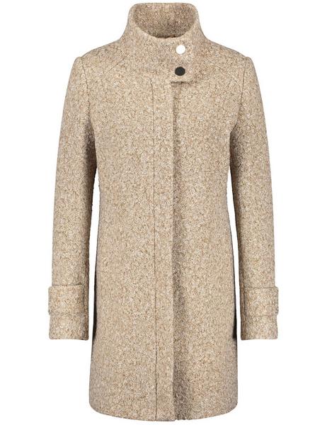 MANTEL NICHT WOLLE - 07381/WARM MAROON MELANGE