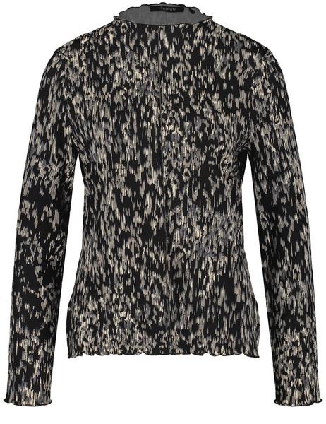 Longsleeve mit gekräuselten Abschlüssen