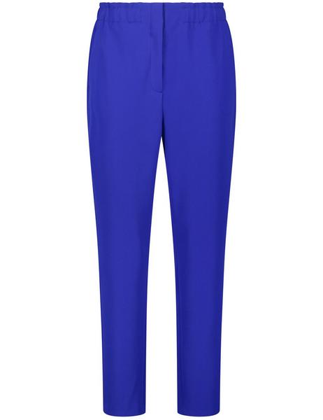 HOSE TUCH VERKUERZT SLIM - 08790/HEATHER BLUE