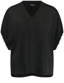 BLUSE 1/2 ARM - 01100/SCHWARZ