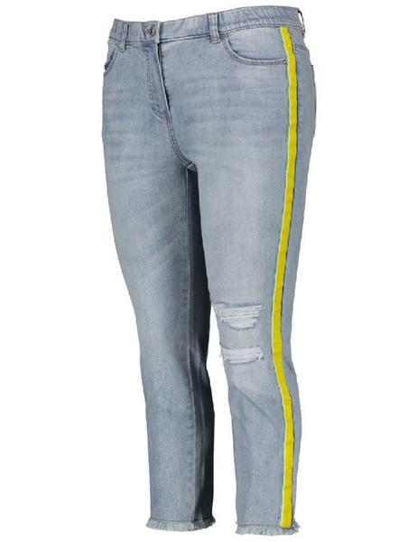 HOSE JEANS VERKUERZT BETTYJEANS - 08969/LIGHT BLUE