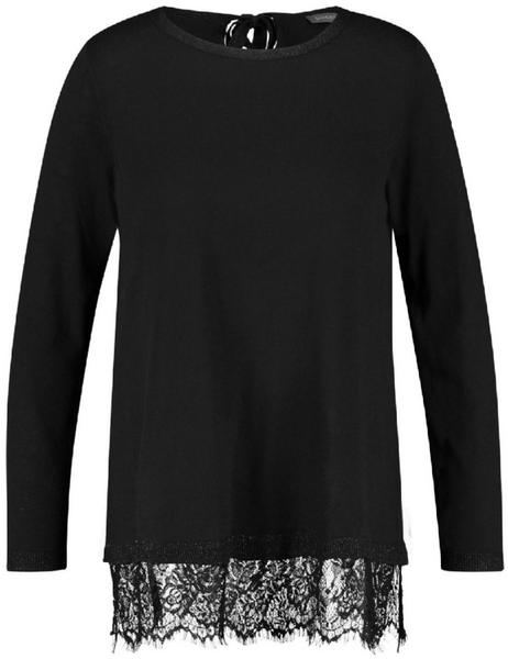 PULLOVER 1/1 ARM - 01100/BLACK