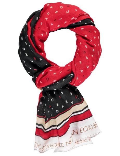 SCHAL - 01102/BLACK GEMUSTERT