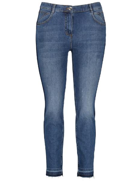 HOSE JEANS VERKUERZT BETTYJEANS - 08979/BLUE DENIM
