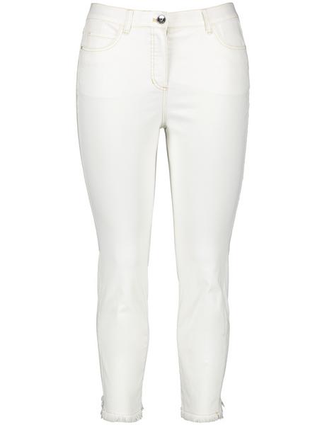 HOSE JEANS VERKUERZT BETTYJEANS - 09700/OFFWHITE