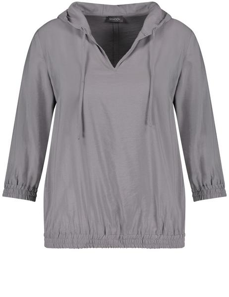 BLUSE 3/4 ARM - 02030/IRON GREY