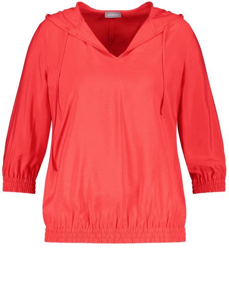 BLUSE 3/4 ARM - 06420/STRAWBERRY RED