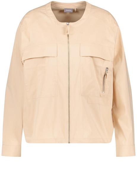 JACKE JEANS GEWEBE - 09030/LATTE MACCHIATO