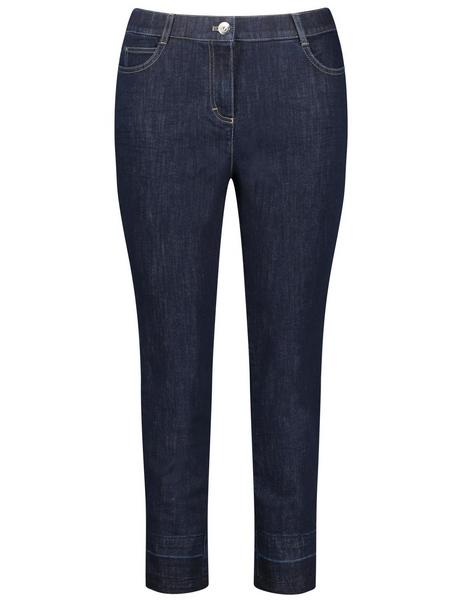 HOSE JEANS VERKUERZT BETTYJEANS - 08999/RAW BLUE D