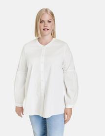 Bluse mit Ballonärmeln