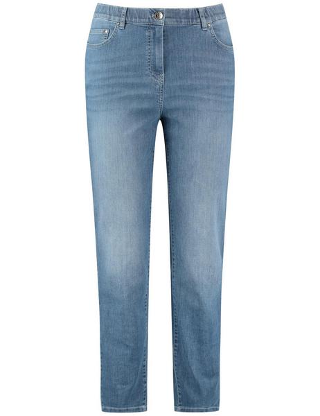 HOSE JEANS VERKUERZT BETTYJEANS - 08959/BLEACHED B