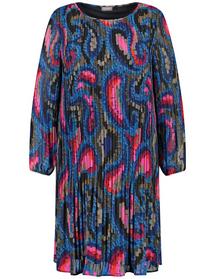 Plisseekleid mit Paisleymuster