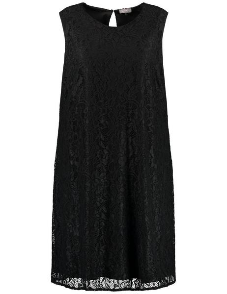 Ärmelloses Spitzenkleid mit Stretchkomfort