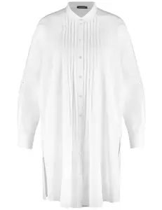Longbluse aus leichtem Baumwoll-Voile