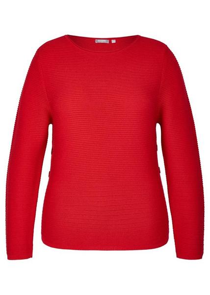 PULLOVER - 246/RUBINROT