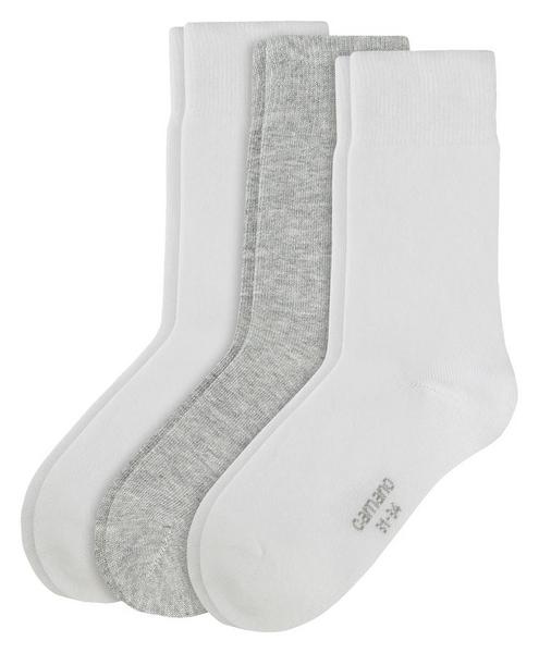 CA-Soft Children Socks 3p - 0001/white
