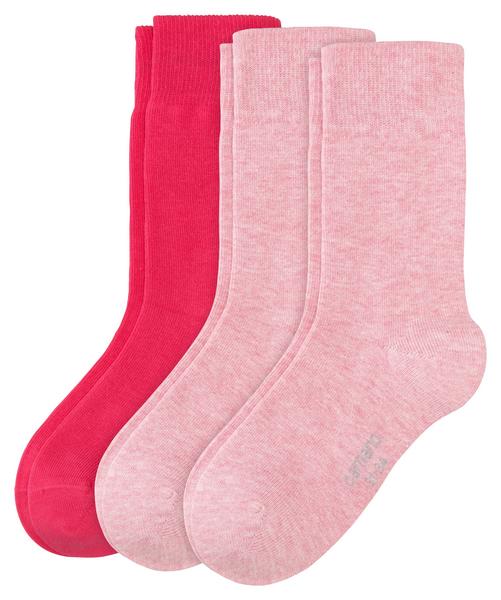 CA-Soft Children Socks 3p - 0053/pink mix