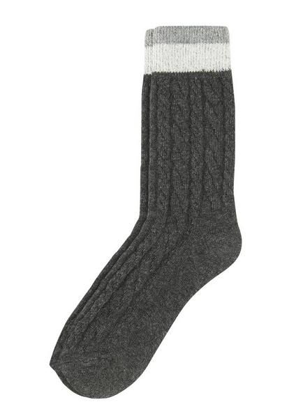 Women Fashion Hygge Socks 1p - 9800/anthracite mel